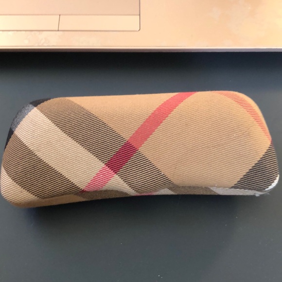 Burberry Accessories - Plaid Fabric Firm Burberry Glasses Case